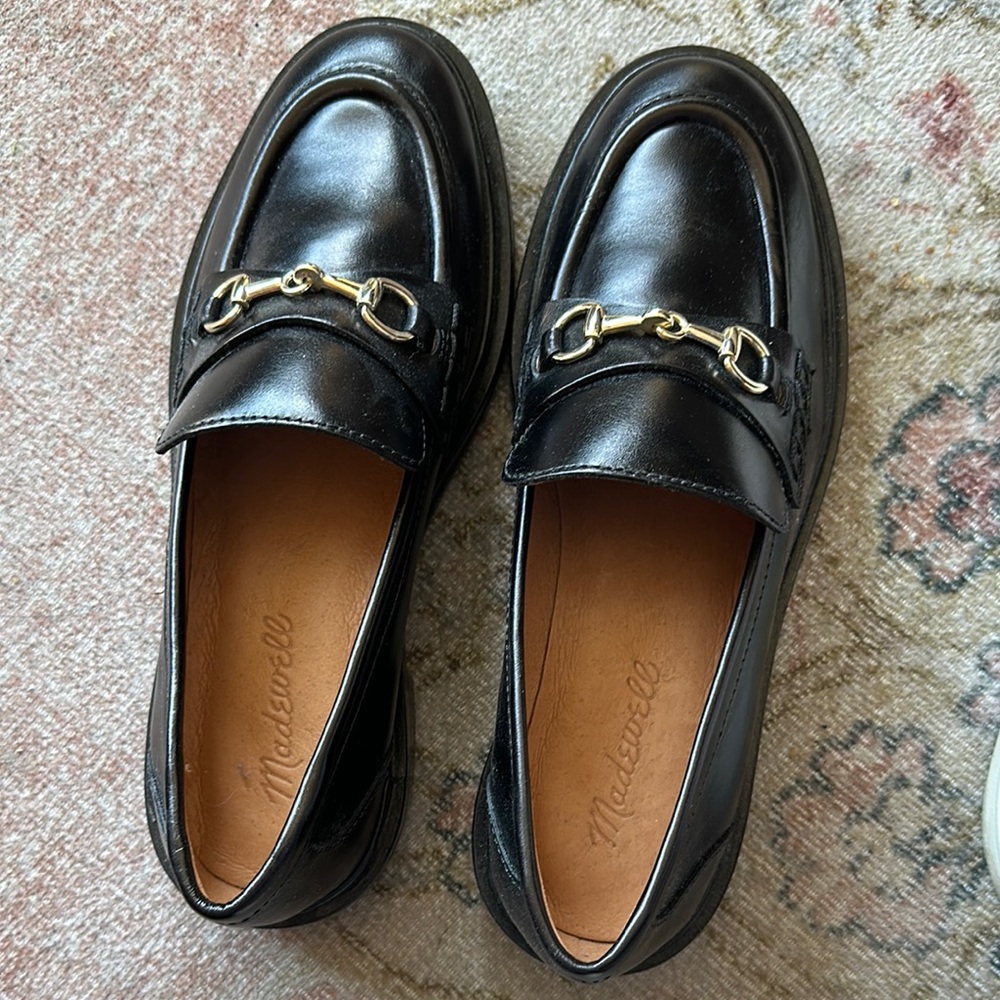Madewell Women’s Black Loafers size 5.5